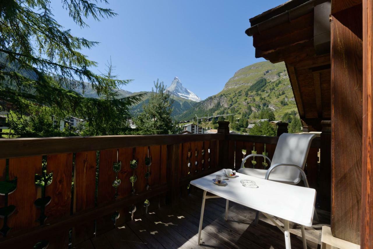 Chalet Kisseye With Heated Pool And Matterhorn Views Apartment Zermatt Luaran gambar
